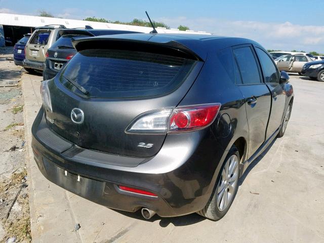 JM1BL1K51B1495868 - 2011 MAZDA 3 S BLACK photo 4