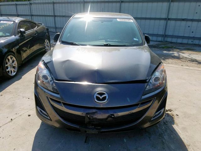 JM1BL1K51B1495868 - 2011 MAZDA 3 S BLACK photo 9