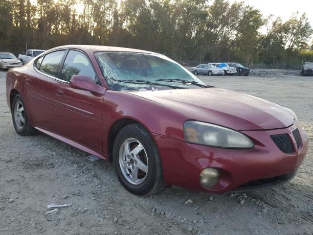 2G2WP522441153853 - 2004 PONTIAC GRAND PRIX MAROON photo 1