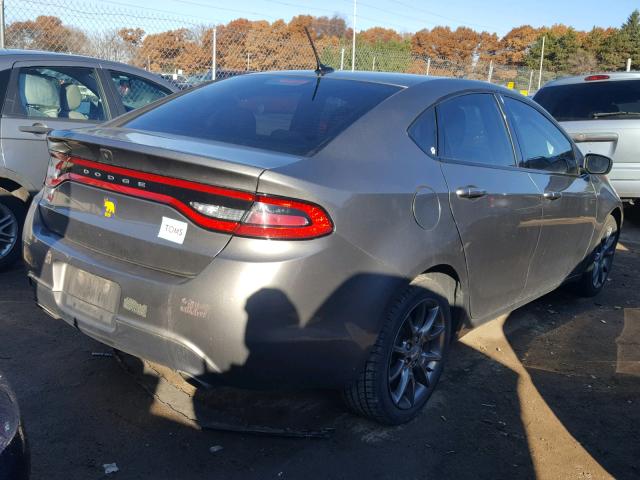 1C3CDFBA2DD345835 - 2013 DODGE DART SXT BLACK photo 4