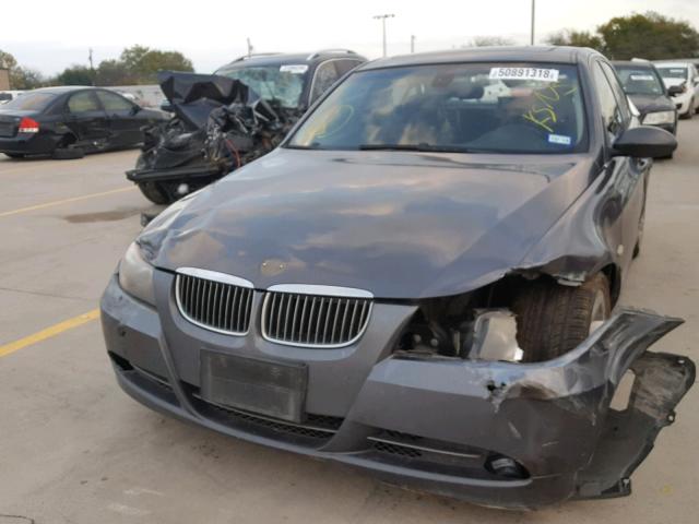 WBAVB33536KS39156 - 2006 BMW 330 I GRAY photo 2