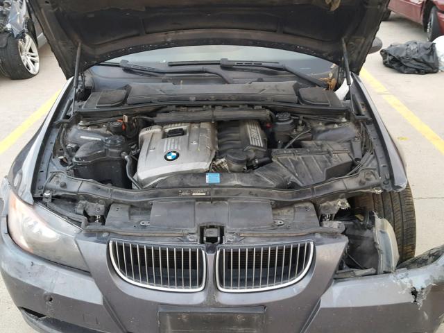 WBAVB33536KS39156 - 2006 BMW 330 I GRAY photo 7