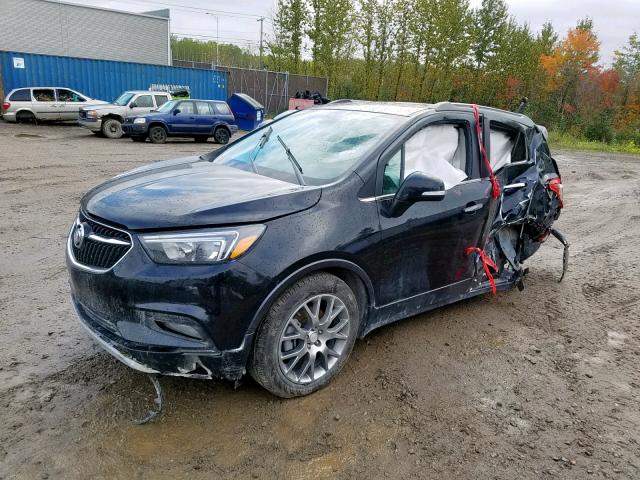 KL4CJ2SB6JB662069 - 2018 BUICK ENCORE SPO BLACK photo 2