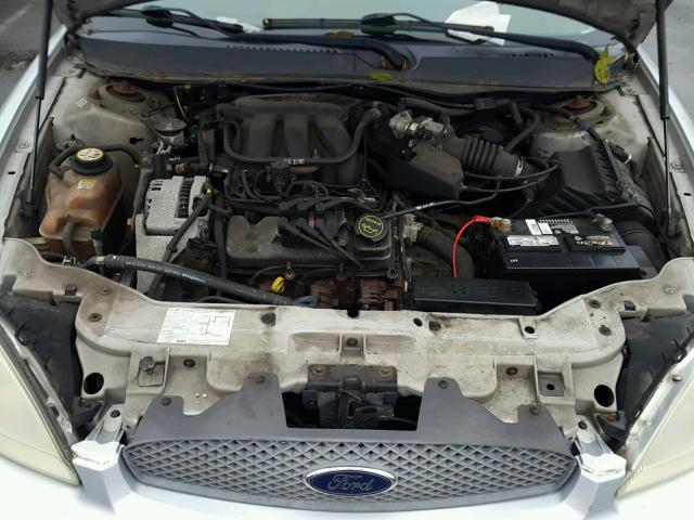 1FAFP55U04G120933 - 2004 FORD TAURUS SES SILVER photo 7