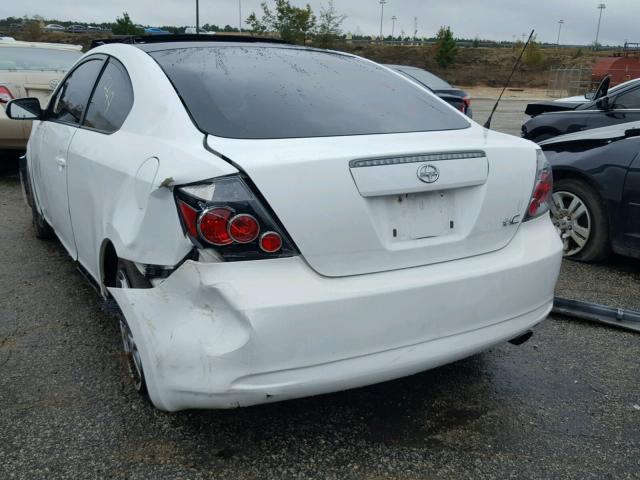 JTKDE167X90288550 - 2009 TOYOTA SCION TC WHITE photo 3