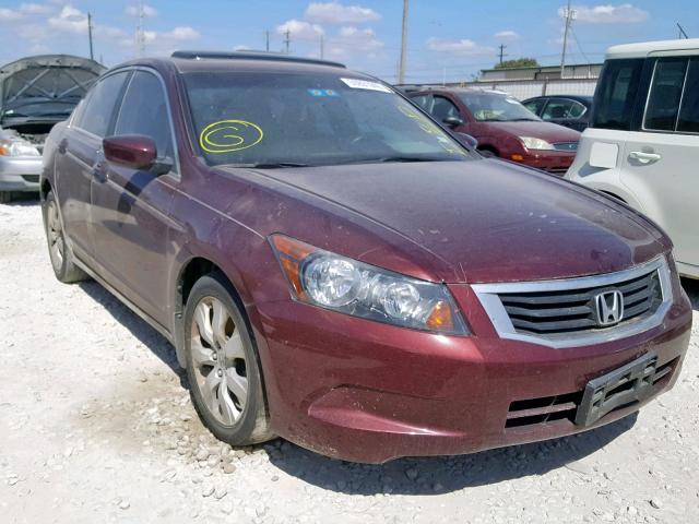 1HGCP26839A115511 - 2009 HONDA ACCORD EXL MAROON photo 1