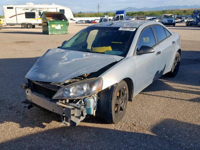 1G2ZF57B184198395 - 2008 PONTIAC G6 VALUE L SILVER photo 2