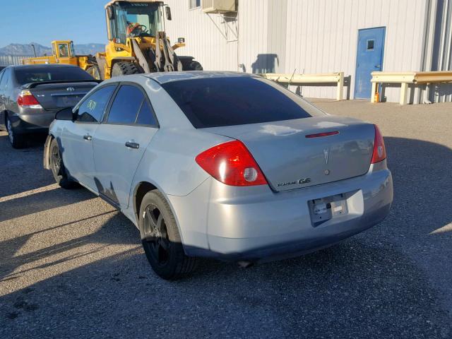 1G2ZF57B184198395 - 2008 PONTIAC G6 VALUE L SILVER photo 3