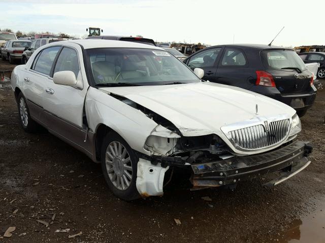 1LNHM82W53Y655747 - 2003 LINCOLN TOWN CAR S WHITE photo 1