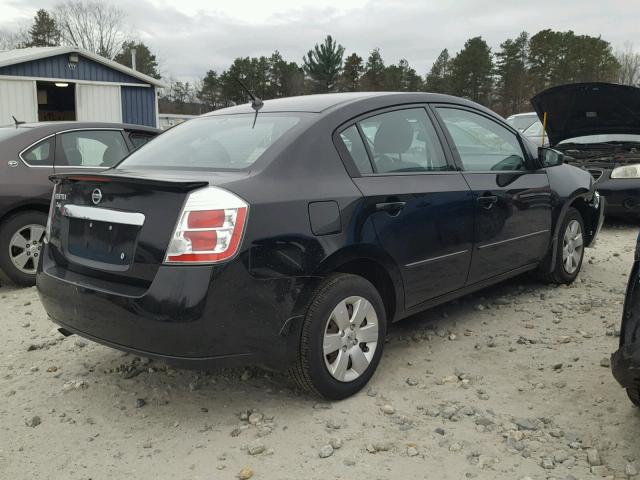 3N1AB6AP1BL662451 - 2011 NISSAN SENTRA 2.0 BLACK photo 4