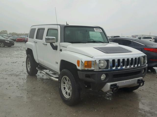 5GTEN13E488173904 - 2008 HUMMER H3 WHITE photo 1