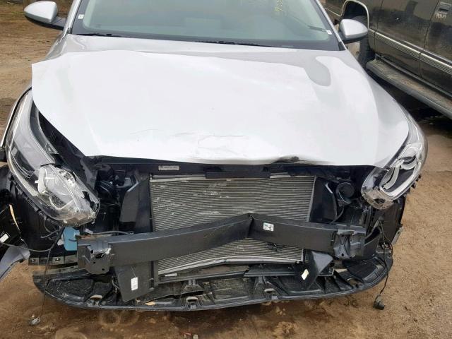 3KPF24ADXKE118287 - 2019 KIA FORTE FE SILVER photo 7