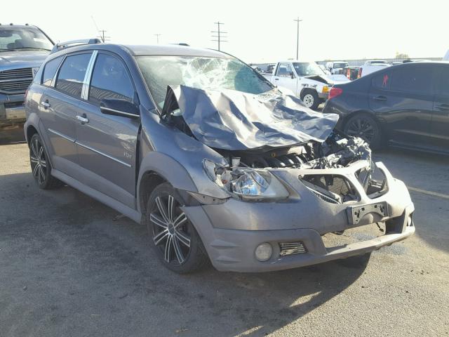 5Y2SL63855Z482150 - 2005 PONTIAC VIBE GRAY photo 1