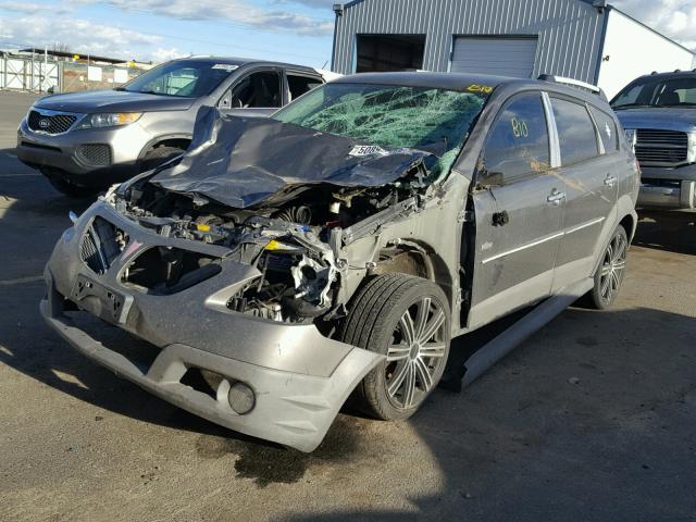 5Y2SL63855Z482150 - 2005 PONTIAC VIBE GRAY photo 2