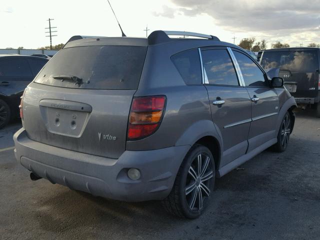 5Y2SL63855Z482150 - 2005 PONTIAC VIBE GRAY photo 4