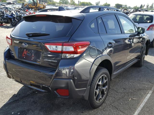 JF2GTAEC4K8234128 - 2019 SUBARU CROSSTREK BLACK photo 4