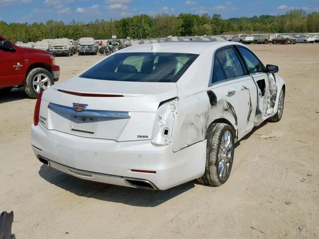 1G6AY5S32F0104101 - 2015 CADILLAC CTS PERFOR WHITE photo 4