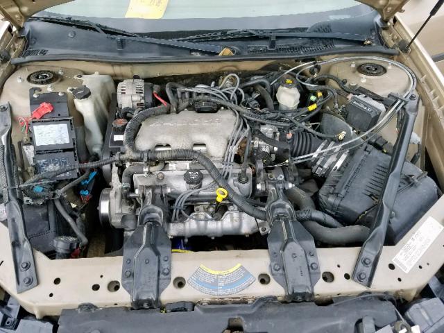 2G1WF52EX49123047 - 2004 CHEVROLET IMPALA TAN photo 7