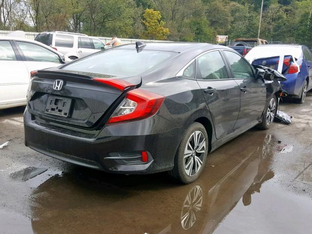 19XFC1F30HE200954 - 2017 HONDA CIVIC EX BLACK photo 4