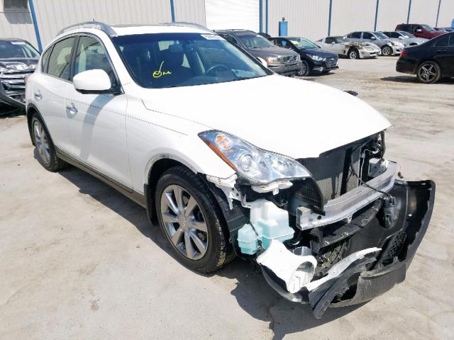 JN1BJ0HP8DM430688 - 2013 INFINITI EX37 BASE WHITE photo 1