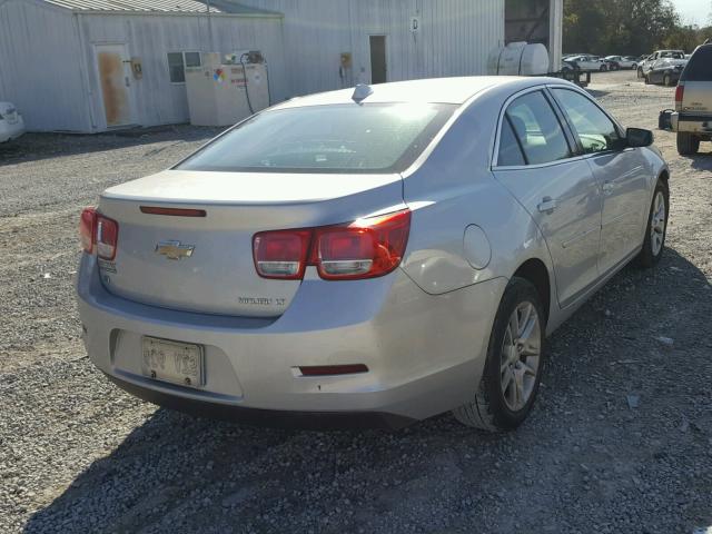 1G11C5SL2EU158476 - 2014 CHEVROLET MALIBU 1LT SILVER photo 4