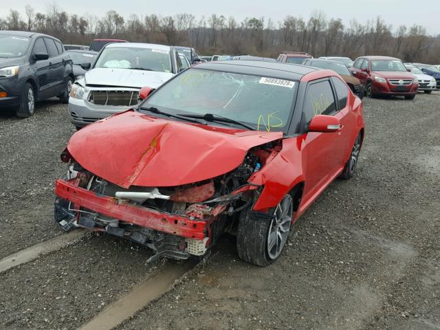 JTKJF5C78FJ000431 - 2015 TOYOTA SCION TC 红色 照片 2