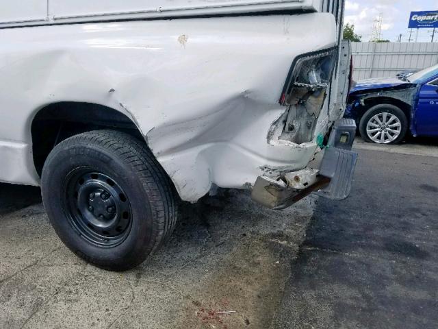 1D7HA16N64J277461 - 2004 DODGE RAM 1500 S WHITE photo 9