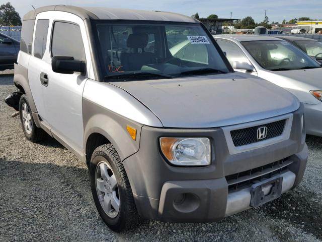 5J6YH28544L027188 - 2004 HONDA ELEMENT EX SILVER photo 1