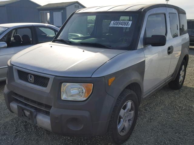 5J6YH28544L027188 - 2004 HONDA ELEMENT EX SILVER photo 2