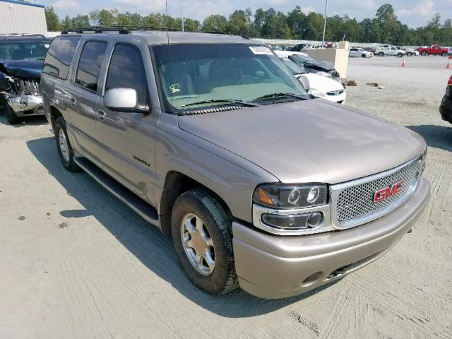 1GKFK66U32J309237 - 2002 GMC DENALI XL TAN photo 1