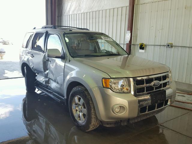 1FMCU49369KA55989 - 2009 FORD ESCAPE HYB SILVER photo 1