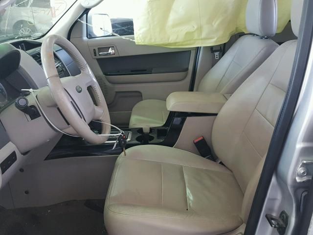 1FMCU49369KA55989 - 2009 FORD ESCAPE HYB SILVER photo 5