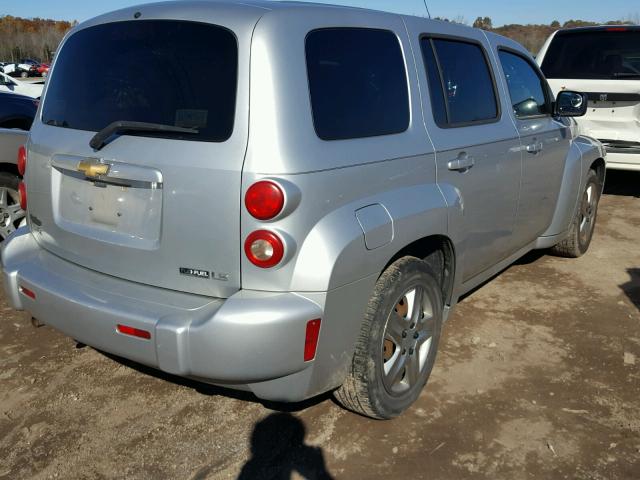 3GNCA13B49S625690 - 2009 CHEVROLET HHR LS Plata foto 4