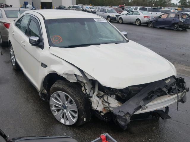 1FAHP2FW1AG143012 - 2010 FORD TAURUS LIM WHITE photo 1