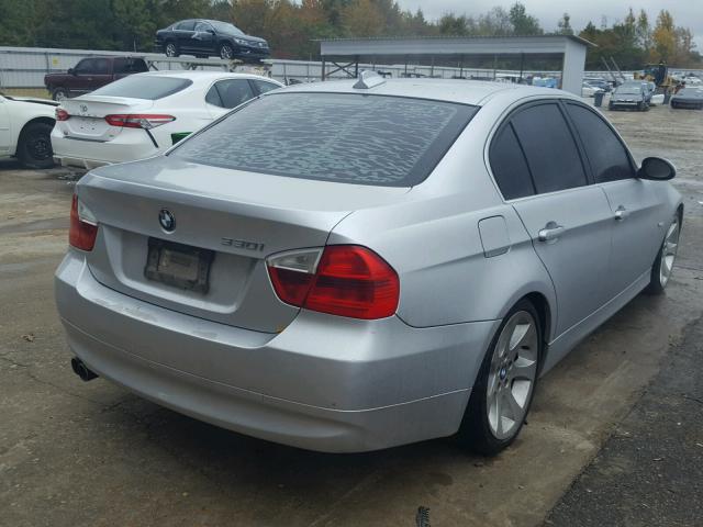 WBAVB33546KR79959 - 2006 BMW 330 I SILVER photo 4