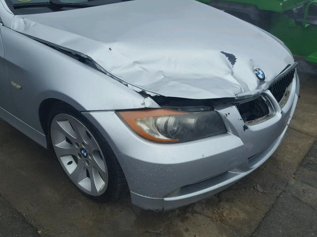 WBAVB33546KR79959 - 2006 BMW 330 I SILVER photo 9