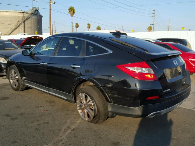 5J6TF1H52DL001103 - 2013 HONDA CROSSTOUR BLACK photo 3