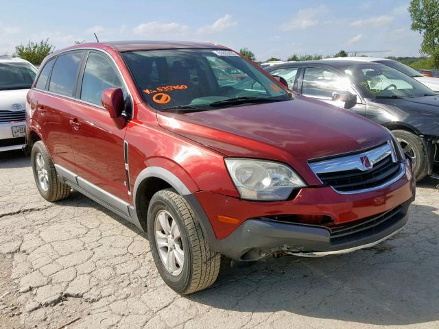 3GSCL33PX8S535960 - 2008 SATURN VUE XE RED photo 1