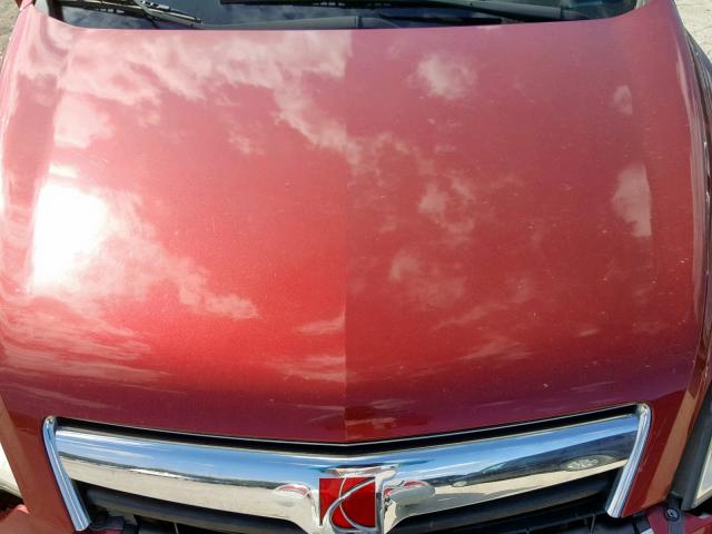 3GSCL33PX8S535960 - 2008 SATURN VUE XE RED photo 7