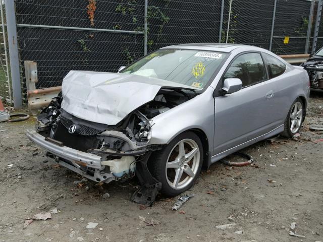 JH4DC53085S011355 - 2005 ACURA RSX TYPE-S SILVER photo 2