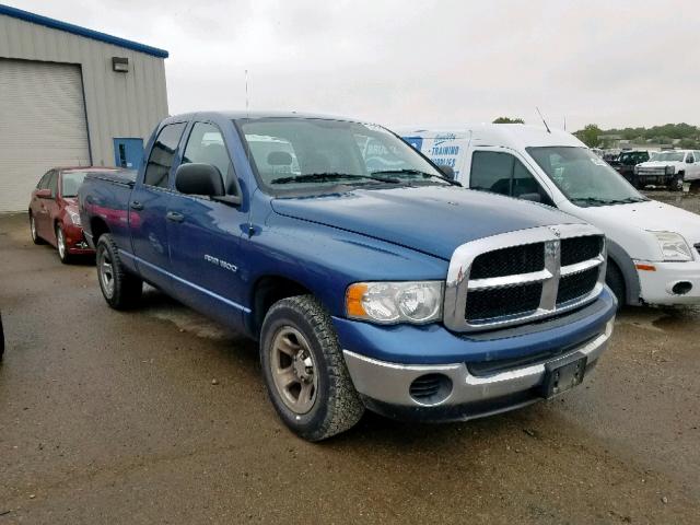 1D7HA18N74S678248 - 2004 DODGE RAM 1500 S BLUE photo 1