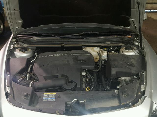 1G1ZC5EB8AF129438 - 2010 CHEVROLET MALIBU 1LT SILVER photo 7