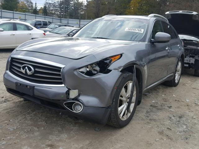 JN8AS1MW7CM156458 - 2012 INFINITI FX35 GRAY photo 2