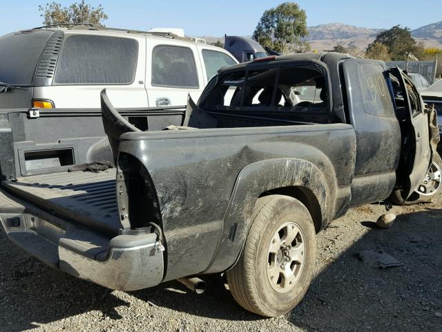 5TETU62N35Z046104 - 2005 TOYOTA TACOMA PRE BLACK photo 4