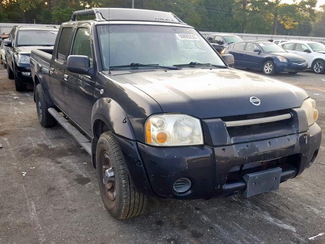 1N6ED29X74C441874 - 2004 NISSAN FRONTIER C BLACK photo 1