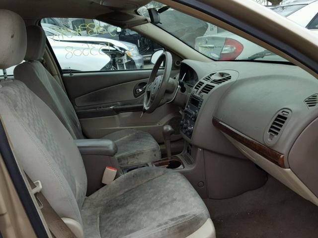 1G1ZT52805F302416 - 2005 CHEVROLET MALIBU LS 棕色 照片 5