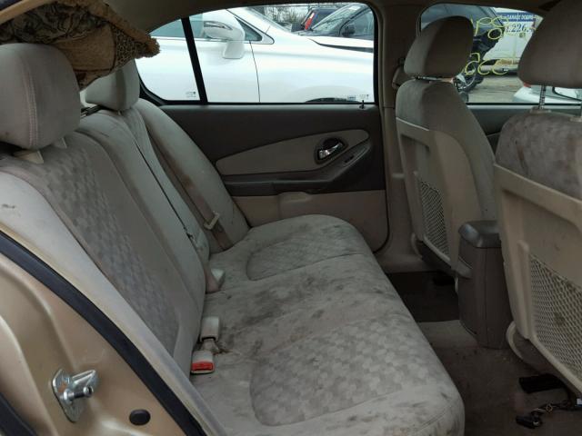 1G1ZT52805F302416 - 2005 CHEVROLET MALIBU LS 棕色 照片 6