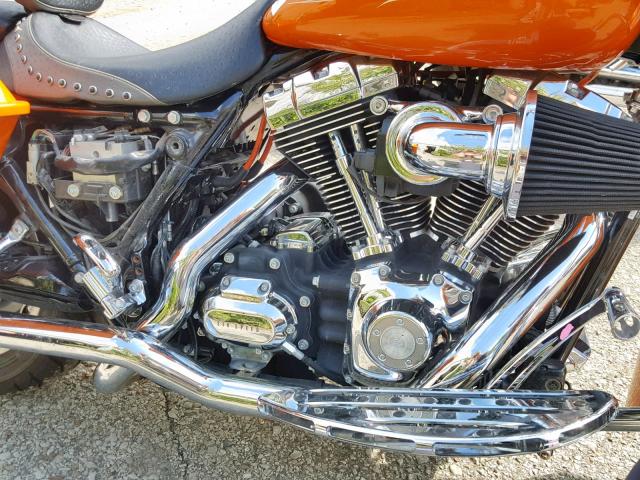 1HD1KB41XAB648351 - 2010 HARLEY-DAVIDSON FLHX ORANGE photo 7