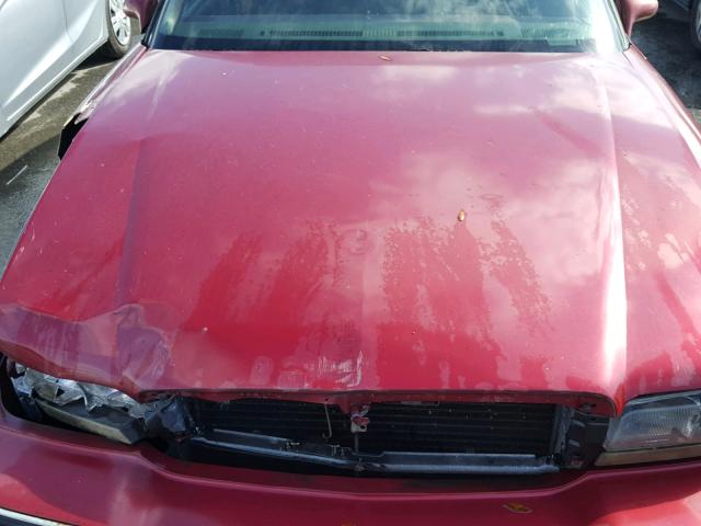 1G4HP52L6SH526586 - 1995 BUICK LESABRE CU RED photo 7