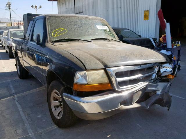 1FTYR14C8YPA75969 - 2000 FORD RANGER SUP BLACK photo 1